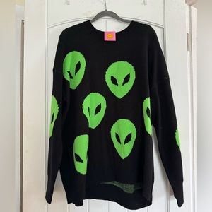 Dressed in LALA Alien Sweater, size s/m